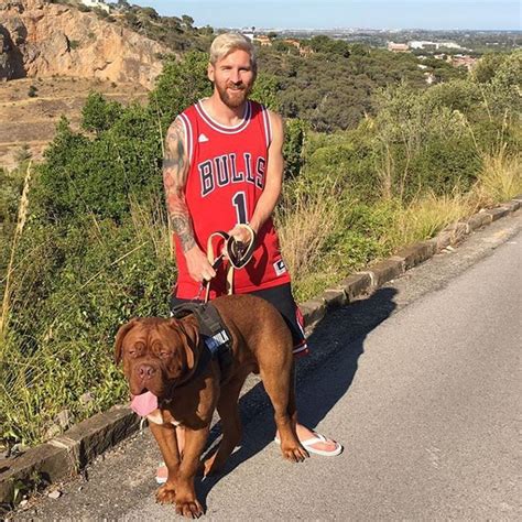 A photo posted by leo messi (@leomessi) on aug 7, 2016 at 11:17am pdt. Checkout Leonel Messi Taking A Walk With His Dog - Diski 365