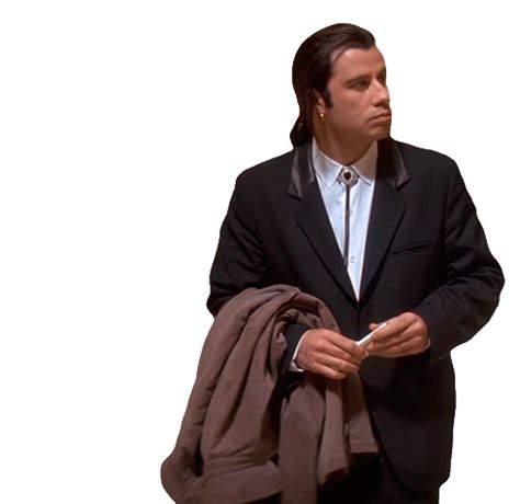 Not a gif, but the band type o negative included confused travolta in their cover photo. John Travolta confused gif by GreeNanImator on DeviantArt