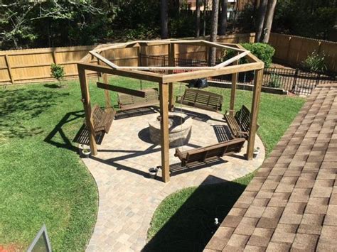 We did not find results for: Tutorial for round pergola with swings and fire pit ...