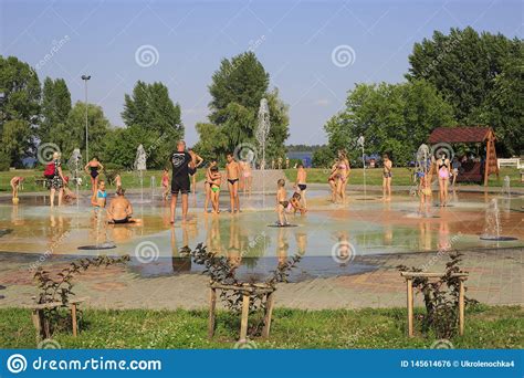 'until newborns are crawling around and exploring things, they don't get very dirty and therefore don't require a daily bath,' he says. Cherkassy. Ukraine. August 4-2017 : Children Bathe Naked ...