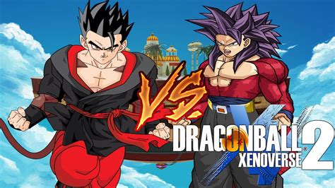 Taking place 12 years after the battle against omega shenron, the z fighters, with goku currently absent, must defend their planet against a group of new saiyans. Dragon Ball Xenoverse 2 | Gohan SSY4 Absalon VS Trunk SSY4 + Batalla Extra - YouTube
