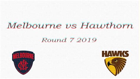 By michael nicholls + on 05/06/2021 at 7:41 am filled in: Melbourne vs Hawthorn all goals and highlights | Round 7 ...