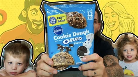 Maybe you would like to learn more about one of these? Fun Size Review: Pillsbury's Oreo Cookie Dough! - YouTube