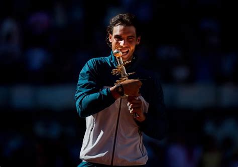 Choice of a season tournoi de madrid 2021 is the 12th edition of this competition. MADRID, SPAIN - MAY 12: Rafael Nadal of Spain bites his ...