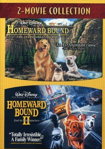 The incredible journey', and the film it remakes, is enjoyable. Homeward Bound 2 Movie Collection Only $4.99! - Become a ...
