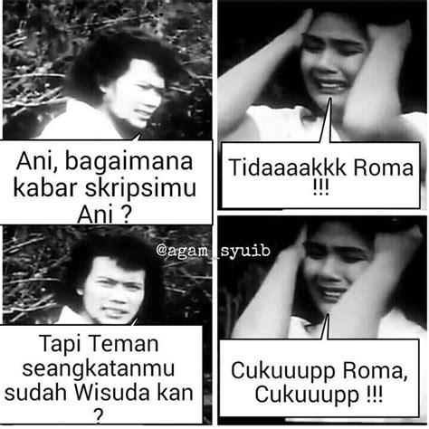 Menanggapi meme itu, rhoma mengatakan dirinya tidak pernah mempermasalahkan meme yang beredar. 24 Meme Lucu "Rhoma-Ani" Drama Lebay Bikin Ketawa Ngakak