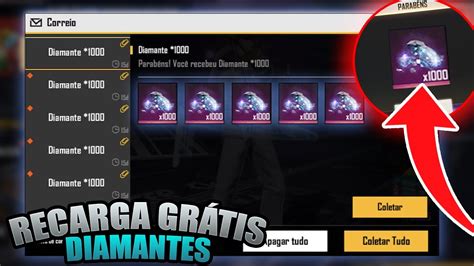 Pacote de recarga com 85 diamantes em sua conta do jogo mobile garena free fire, serve para ios ou android. COMO FAZER RECARGA DE DIAMANTE DE GRAÇA NO FREE FIRE ...