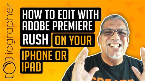 It just makes doing things you could already do simpler and more streamlined. How To Edit With Adobe Premiere Rush (On Your iPhone or ...