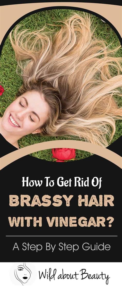 While this won't help you get rid of brassy hair this will help you prevent it. How to Get Rid of Brassy Hair with Vinegar? A Step by Step ...