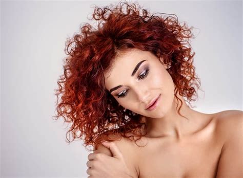 Red Malaysian Curly Hair Idea - Curly Hair
