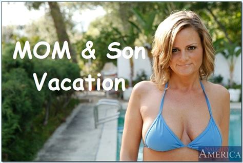 Do you want to be a naughty guy? Mom & Son's Vacation - Naughty America - Porn Cartoon Comics