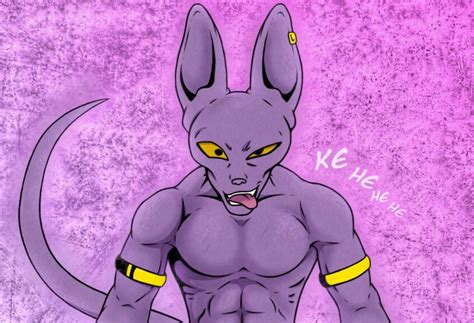 Beerus dragon ball wall art. Beerus the destroyer | Beerus, Anime, Dragon ball