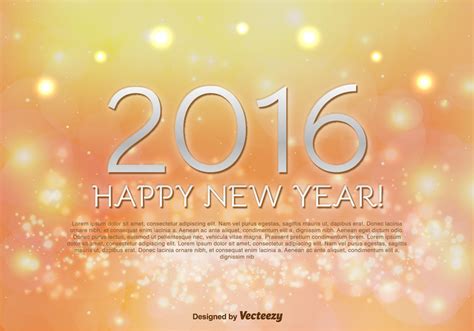 Happy New Year 2016 Background - Download Free Vector Art ...