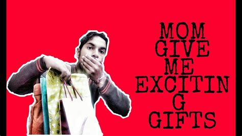 I believe very strongly that gifts should not be a contest or an obligation. MY MOM GIVE ME THESE ALL EXCITING GIFTS 🎁 - YouTube