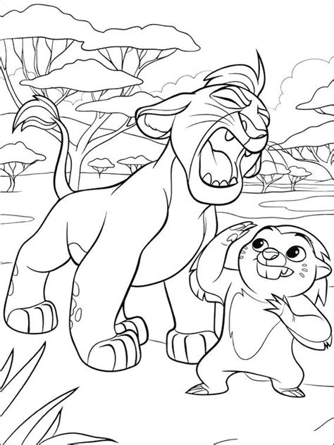 This the lion guard coloring page is perfect for children as it involves connecting the dots to reveal the picture of kion the protagonist of this series. Lion Guard Coloring Pages - Best Coloring Pages For Kids