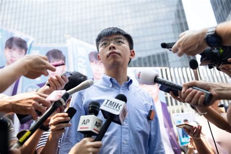 'the district council election is almost like a referendum on recent months of social activity,' said a protester clad in a red university tracksuit, his face covered. MACAU DAILY TIMES 澳門每日時報 » Hong Kong bars activist Joshua ...