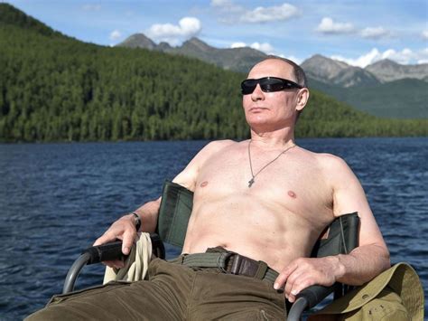 Putin once again recalled that the world is fragile, it is easy to destroy the balance, but it is most difficult to make the necessary effort to. Shirtless Vladimir Putin takes dip in icy Russian lake for ...