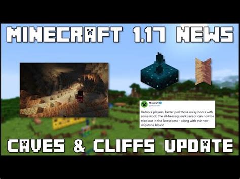 We present to your attention the announcement of the upcoming update for minecraft bedrock 1.17.0 for android! Minecraft 1.17 News - No Snapshot 21w04a & New Bedrock ...