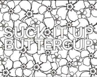 A swear word coloring book for adults: Adult Coloring Book Page: FUCK YOU