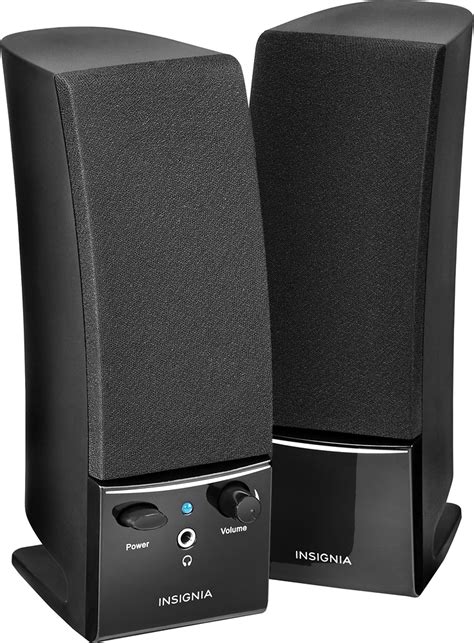 They have bluetooth connection, port to headphones. Best Buy: 2.0 Stereo Computer Speaker System (2-Piece ...