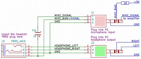 You need the shield to minimise noise. Trrs Connector Wiring Diagram