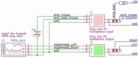 Tip ring sleeve wiring diagram. Trrs Connector Wiring Diagram