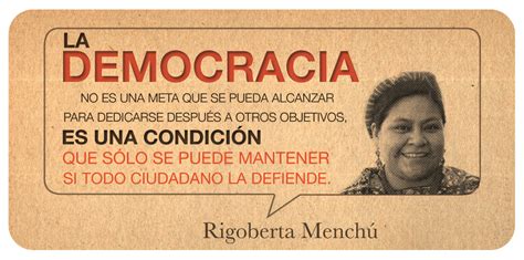 Discover rigoberta menchu famous and rare quotes. Rigoberta Menchú #EPET #ElpoderEstuyo #Frases #Mexico #INE | The incredibles, Movie posters, Movies