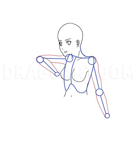 How to draw anime bodies step by step instructions. How To Draw Anime Bodies, Step by Step, Drawing Guide, by yoneyu | dragoart.com