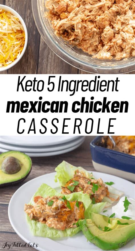 If you love mexican cuisine, this mexican chicken casserole is going to be your favorite. My easy Keto Mexican Chicken Casserole is excellent in a ...