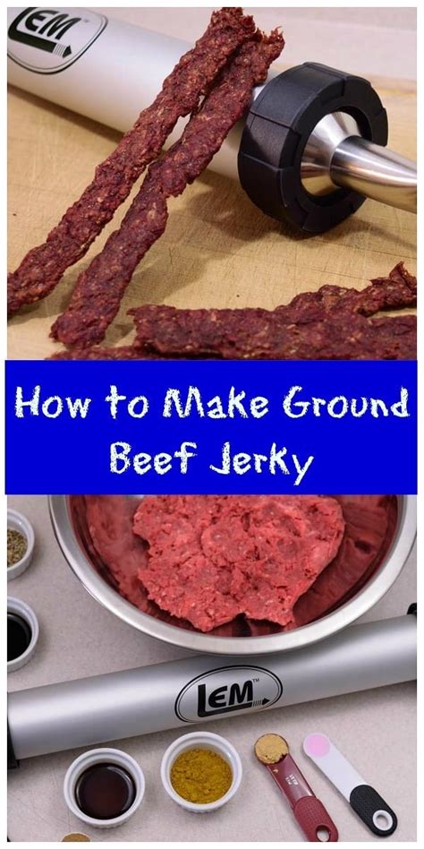 Cover with wax paper and roll with a rolling pin until the ground meat is just 1/4 inch thick. Make Homemade Beef Jerky - Full Naked Bodies