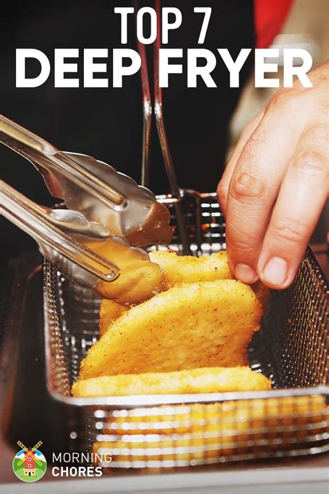 It is also one of the easiest home fryers to clean, which is always a plus point in our book! 7 Best Deep Fryers for Home Use - Reviews & Comparisons