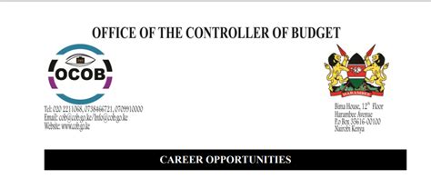 In the first nine months of the fy 2019/20, the controller of budget authorised withdrawals of ksh 252.10 billion from the county revenue funds to county operational accounts of the county governments for budget execution. Vacancies Open In The Office of the Controller of Budget ...