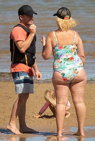 Grant denyer says that watching his wife cheryl in pain having daugh… Grant Denyer and swimsuit-clad wife Chezzi soak up the sun ...