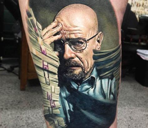 Modern strides in tattoo technology have culminated in the perfection of white ink. Walter White tattoo by Ben Kaye | Post 18704 | Arm tattoos ...