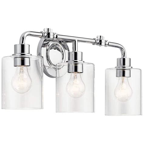 We did not find results for: Kichler Gunnison 24" Wide Chrome 3-Light Bath Light ...