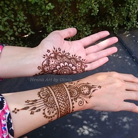 Tget some amazing henna tattoo ideas with our design guide. Henna (also called mehndi or الحناء in Arabic) by self ...