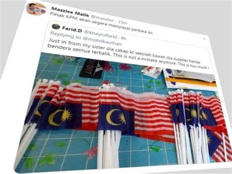 Setelah kasus pencetakan bendera secara terbalik, beredar posting tentang penelantaran kontingen. Jalur Gemilang terbalik: Ini bukan perkara main-main