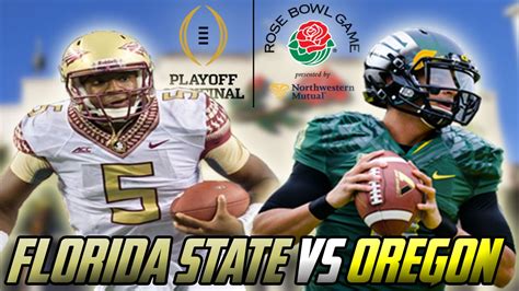 Pasadena will be packed saturday, specifically the rose bowl. 2014 - 2015 Rose Bowl Preview - Florida State vs Oregon ...