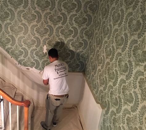 Learn more about stair lift installation, customization and removal by. Stairwell Wallpaper Removal - Monk's Home Improvements in NJ