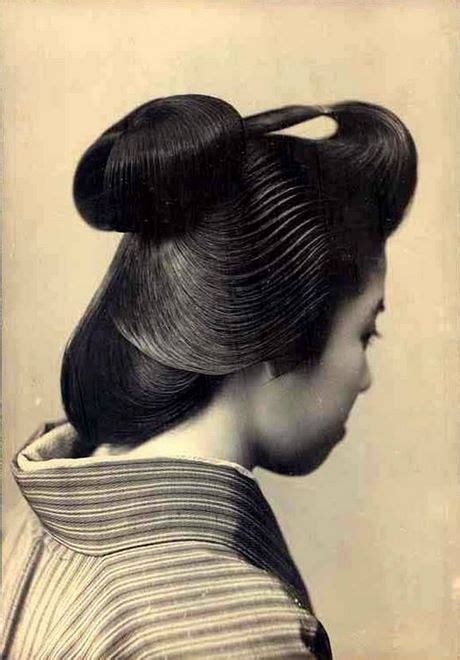 Coiffures japonaises sur pinterest coiffures asiatiques. Chignon japonais