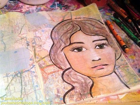 Shadow work journal prompts are one of the easiest ways for a beginner to build a relationship with their shadow. Jenny the Sullen Shadow Work Page | Art journal pages ...