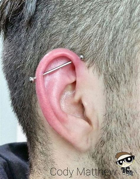 Maybe you would like to learn more about one of these? Industrial Barbells for Men's Ear Piercing | Men's ...