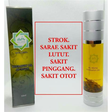 1 botol 60ml x minyak urut herba (untuk ibu). Minyak Urut Saraf Almizaj untuk STROK,SAKIT SENDI,LEMAH ...