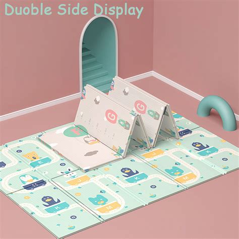 These baby play mats are great for every room, price, and age from play mats can cost over $100, but this affordable option is just a fraction of the cost and still covers a large area. Double-sided Play Mat, Playmat Baby Crawling Floor Mat ...