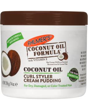 Jetzt einfach und bequem auch auf rechnung im palmers online shop bestellen! Palmer's Coconut Oil Formula Curl Styler Cream Pudding