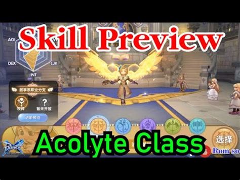 Chinese testing date (3rd magician (1st job) skill translation ragnarok m: Ragnarok X Next Generation - Acolyte Class - YouTube