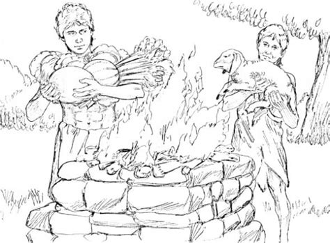 For today's extra project, i created a file folder game (ffg). Cain And Abel Coloring Page at GetDrawings | Free download