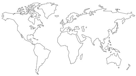 Wir bieten ihnen hier exklusiv eine vereinfachte version unserer weltkarte zum kostenlosen download und ausdrucken an. Ausmalbilder Weltkarte Best Of Weltkarte Schwarz Weiß ...