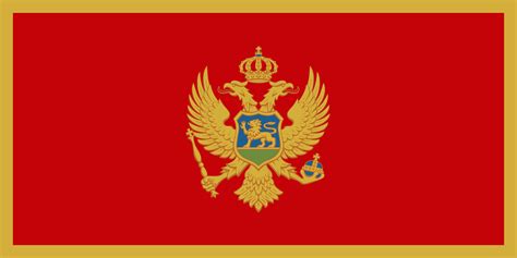 The flag of montenegro (montenegrin: Montenegro | Flags of countries