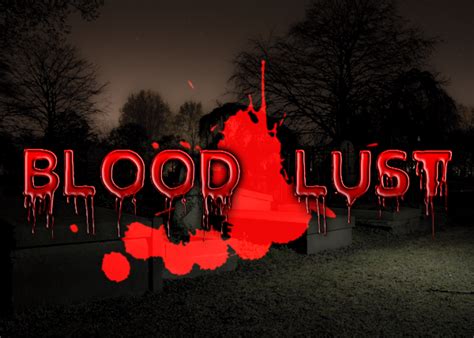 Check spelling or type a new query. Blood Lust Font by Font Monger | FontSpace